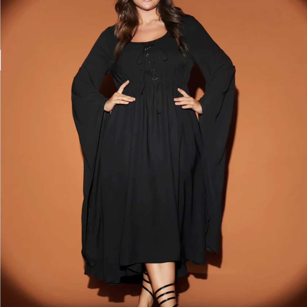 Black bloom chic 2xl dress! - Picture 3 of 4